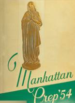 Manhattan College Prep 1954 yearbook cover photo