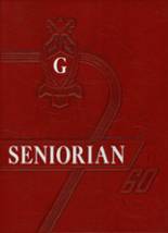 Groveton High School 1960 yearbook cover photo