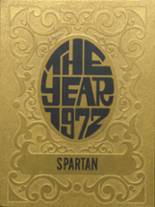 Sparta High School 1972 yearbook cover photo