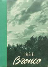 Blackfoot High School 1956 yearbook cover photo