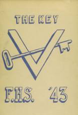 Franklin High School 1943 yearbook cover photo