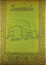 German Township High School 1950 yearbook cover photo