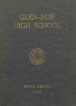 Glen-Nor High School 1925 yearbook cover photo