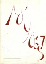 Corning-Painted Post East High School 1967 yearbook cover photo