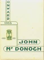 John McDonogh Senior High School 1955 yearbook cover photo