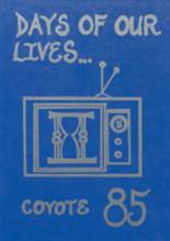 1985 Shelby High School Yearbook from Shelby, Montana cover image