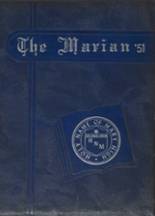 Holy Name of Mary School 1951 yearbook cover photo