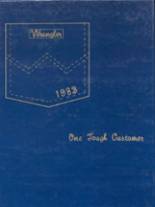 1983 Shoshoni High School Yearbook from Shoshoni, Wyoming cover image