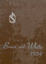 Landon School 1954 yearbook cover photo