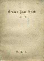 Bradford High School 1919 yearbook cover photo