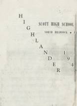 1948 Scott High School Yearbook from North braddock, Pennsylvania cover image