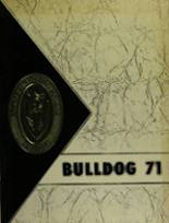 Dunbar High School 1971 yearbook cover photo