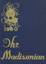 Madison High School 1940 yearbook cover photo