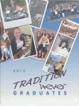 Putnam High School 2013 yearbook cover photo