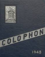 Wyomissing Area High School 1945 yearbook cover photo
