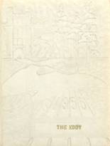 Eddyville-Blakesburg High School 1955 yearbook cover photo