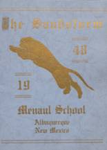 Menaul High School 1948 yearbook cover photo