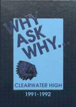 Clearwater High School 1992 yearbook cover photo