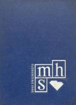 McClenaghan High School 1966 yearbook cover photo