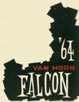 Van Horn High School 1964 yearbook cover photo