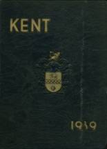 Kent School 1939 yearbook cover photo