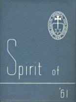 San Joaquin Memorial High School 1961 yearbook cover photo