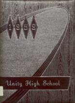 Unity High School 1959 yearbook cover photo