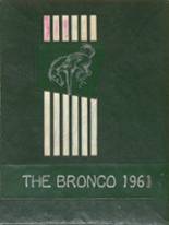 Holly Pond High School 1961 yearbook cover photo