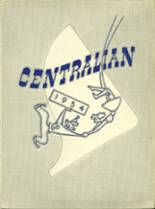 Central High School 1954 yearbook cover photo