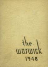 Warwick High School 1948 yearbook cover photo