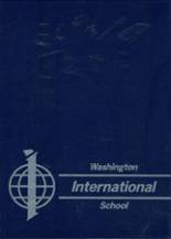 Washington International School 1988 yearbook cover photo