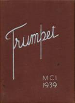 1939 Maine Central Institute Yearbook from Pittsfield, Maine cover image