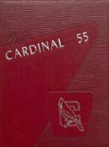 Columbus High School 1955 yearbook cover photo