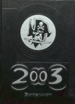 2003 O'Connell High School Yearbook from Galveston, Texas cover image