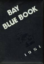 Bay High School 1951 yearbook cover photo