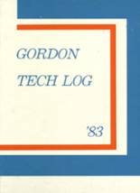 Gordon Technical High School 1983 yearbook cover photo