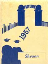 Spickard R-2 High School 1957 yearbook cover photo