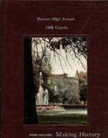 Benson High School 1988 yearbook cover photo