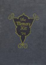 Marion High School 1924 yearbook cover photo