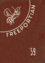 Freeport Area High School 1959 yearbook cover photo