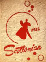 Scott High School 1952 yearbook cover photo