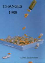 1988 Santa Clara High School Yearbook from Santa clara, California cover image