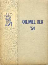 Natchez High School 1954 yearbook cover photo