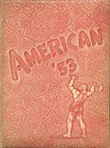 American Fork High School 1953 yearbook cover photo