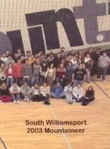 South Williamsport Area Junior-Senior High School 2003 yearbook cover photo