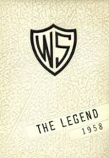 West Snyder High School 1958 yearbook cover photo