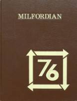 Milford High School 1976 yearbook cover photo