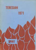 St. Teresa High School 1971 yearbook cover photo