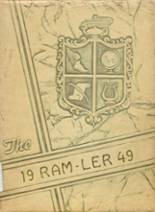 Westlake High School 1949 yearbook cover photo