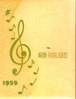 1959 Avon High School Yearbook from Avon, Ohio cover image